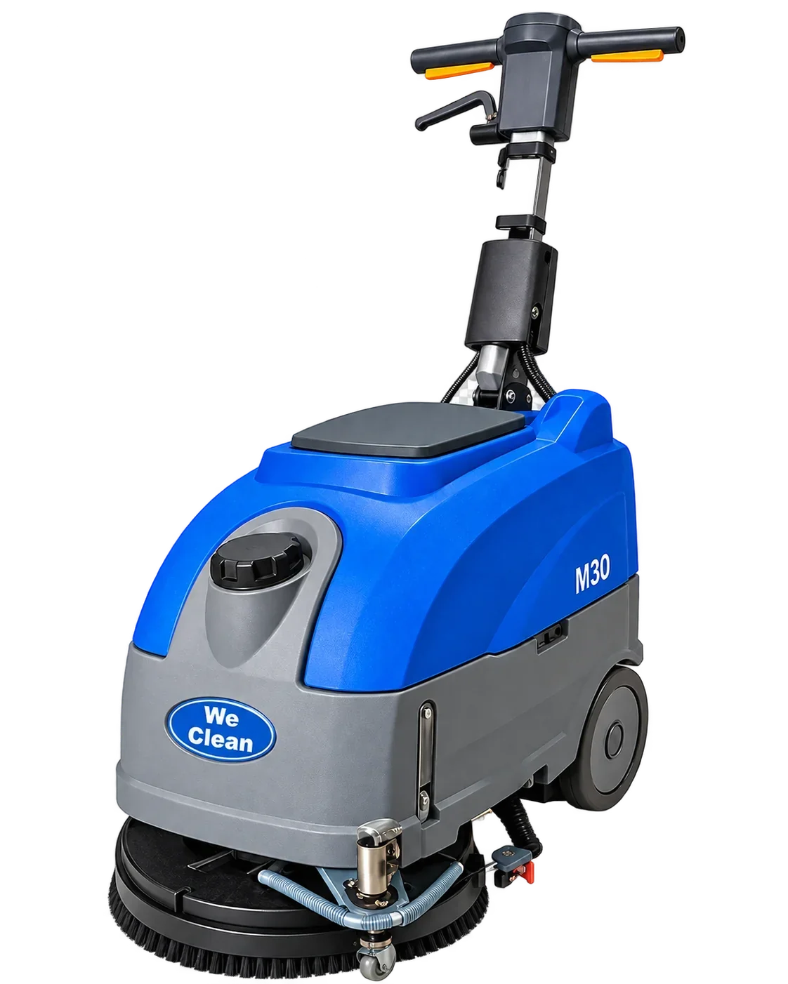 M30 walk-behind industrial floor scrubber