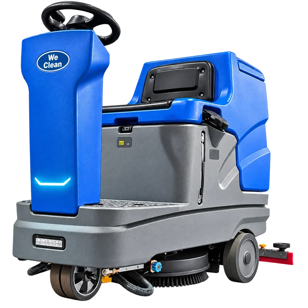 MD80 ride-on industrial floor scrubber