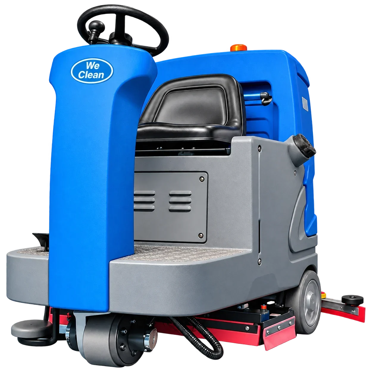 X12 ride-on industrial floor scrubber